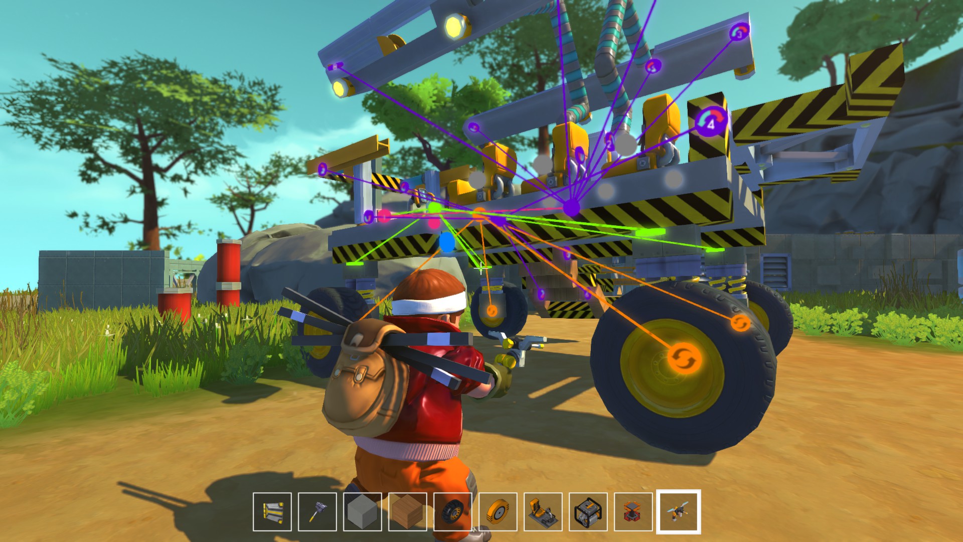 how to use scrap mechanic workshop items