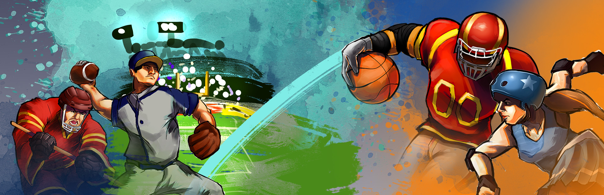 Super Slam Dunk Touchdown