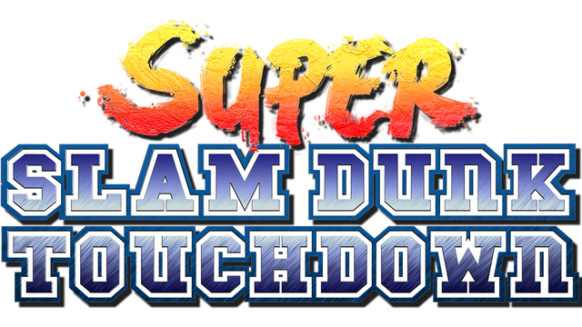 Super Slam Dunk Touchdown Logo