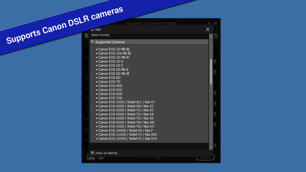 Snapshot - DSLR Camera Control