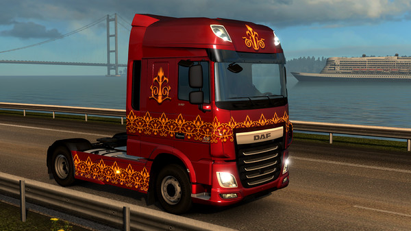 Скриншот из Euro Truck Simulator 2 - Turkish Paint Jobs Pack