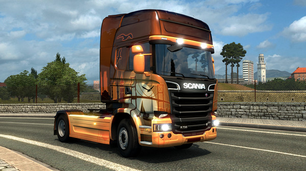 Скриншот из Euro Truck Simulator 2 - Turkish Paint Jobs Pack