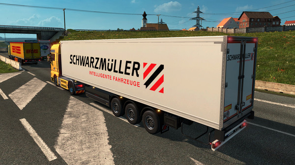 Скриншот из Euro Truck Simulator 2 - Schwarzmüller Trailer Pack