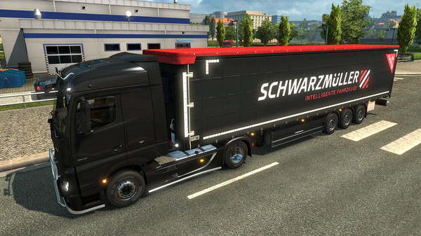 Скриншот из Euro Truck Simulator 2 - Schwarzmüller Trailer Pack