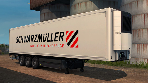 Скриншот из Euro Truck Simulator 2 - Schwarzmüller Trailer Pack