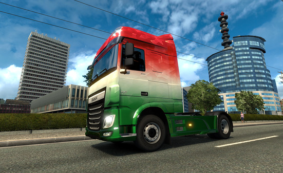 Скриншот из Euro Truck Simulator 2 - Hungarian Paint Jobs Pack