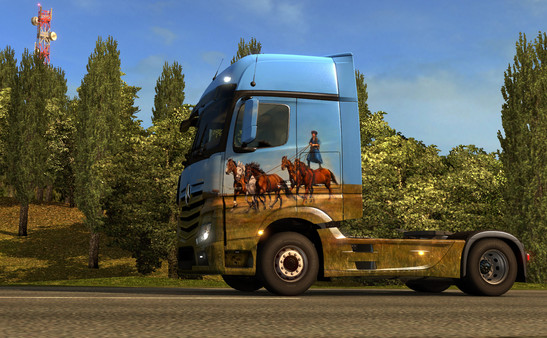 Скриншот из Euro Truck Simulator 2 - Hungarian Paint Jobs Pack