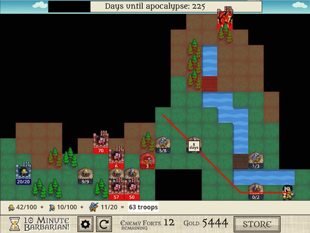 10 Minute Barbarian game for Linux 1