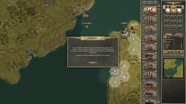 Скриншот из Panzer Corps: Sea Lion
