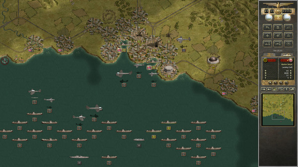 Скриншот из Panzer Corps: Sea Lion