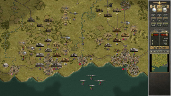 Скриншот из Panzer Corps: Sea Lion