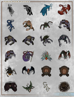 Скриншот из Fantasy Grounds - Top-Down Tokens - More Monsters 2