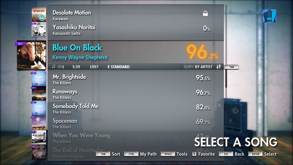 Скриншот из Rocksmith 2014 - Kenny Wayne Shepherd - Blue on Black