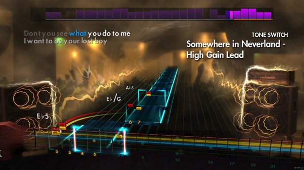 Скриншот из Rocksmith 2014 - All Time Low Song Pack