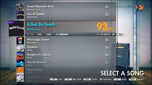 Скриншот из Rocksmith 2014 - Motörhead - Killed by Death