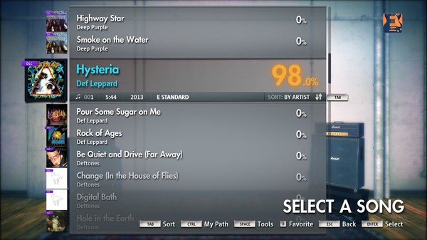 Скриншот из Rocksmith 2014 - Def Leppard - Hysteria