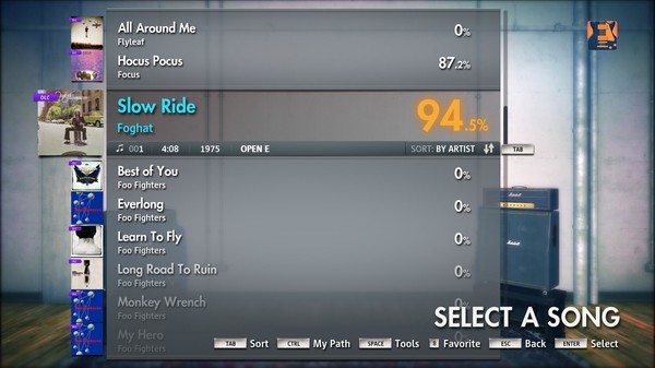 Скриншот из Rocksmith 2014 - Foghat - Slow Ride