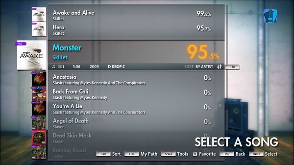 Скриншот из Rocksmith 2014 - Skillet - Monster