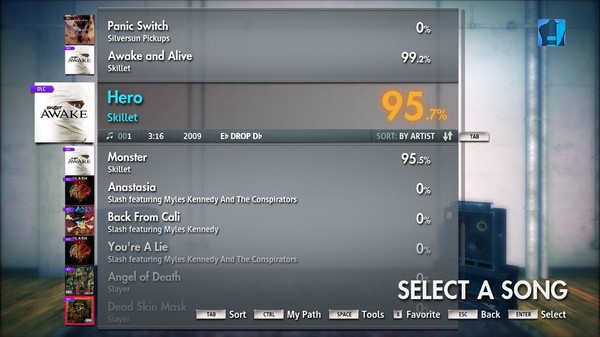 Скриншот из Rocksmith 2014 - Skillet - Hero
