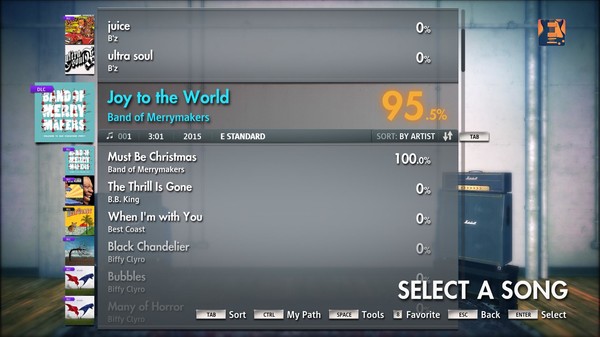 Скриншот из Rocksmith 2014 - Band of Merrymakers - Joy to the World