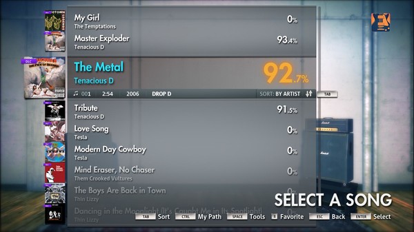 Скриншот из Rocksmith 2014 - Tenacious D - The Metal