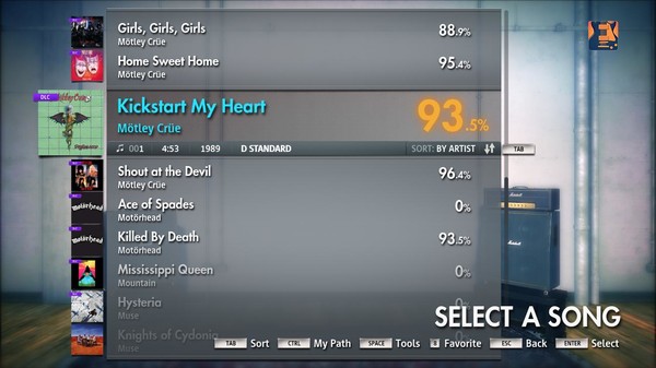 Скриншот из Rocksmith 2014 - Mötley Crüe - Kickstart My Heart