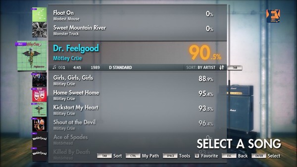 Скриншот из Rocksmith 2014 - Mötley Crüe - Dr. Feelgood