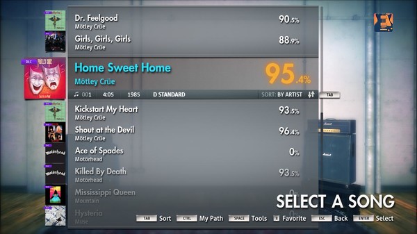 Скриншот из Rocksmith 2014 - Mötley Crüe - Home Sweet Home