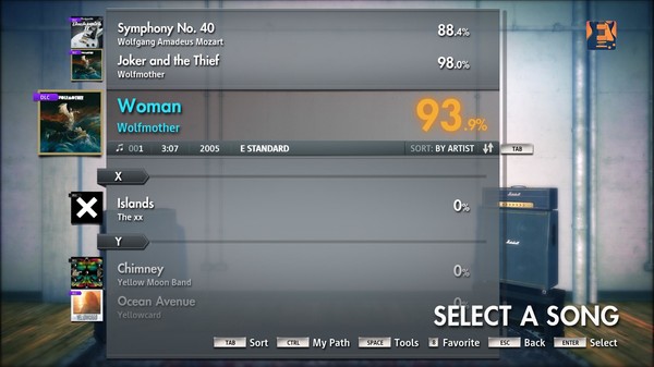 Скриншот из Rocksmith 2014 - Wolfmother - Woman