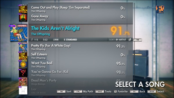 Скриншот из Rocksmith 2014 - The Offspring - The Kids Aren't Alright
