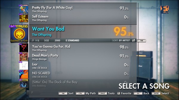 Скриншот из Rocksmith 2014 - The Offspring - Want You Bad