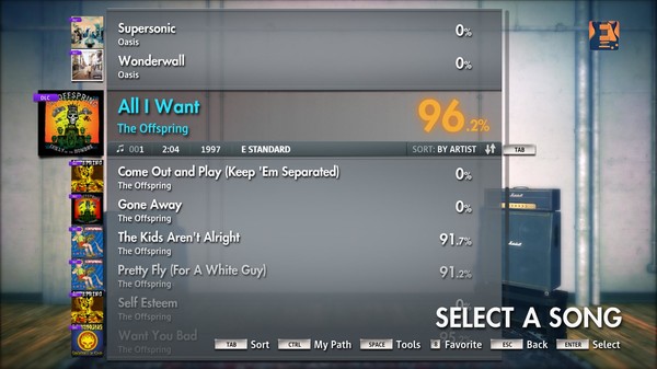 Скриншот из Rocksmith 2014 - The Offspring - All I Want