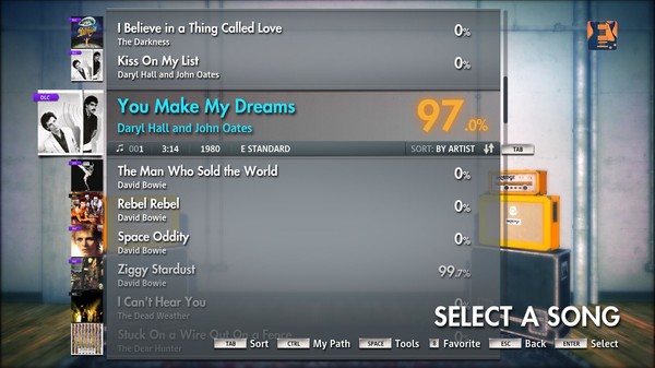Скриншот из Rocksmith 2014 - Daryl Hall and John Oates - You Make My Dreams
