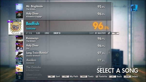 Скриншот из Rocksmith 2014 - Sublime - Badfish