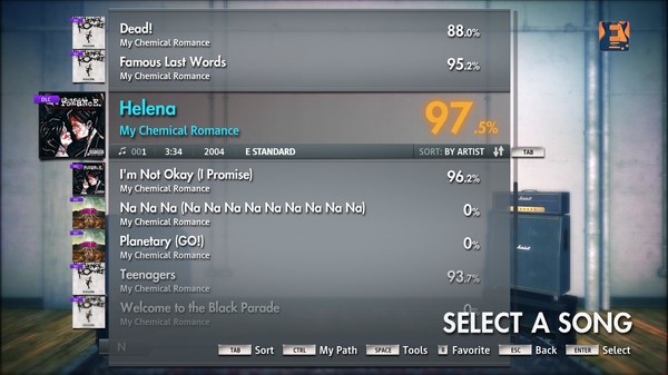 Скриншот из Rocksmith 2014 - My Chemical Romance - Helena