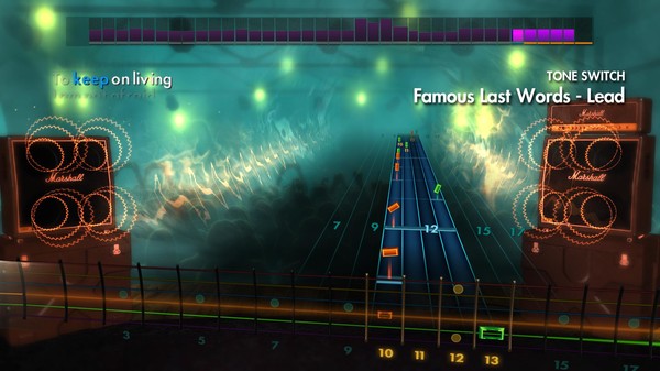Скриншот из Rocksmith 2014 - My Chemical Romance - Famous Last Words