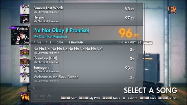 Скриншот из Rocksmith 2014 - My Chemical Romance - I'm Not Okay (I Promise)