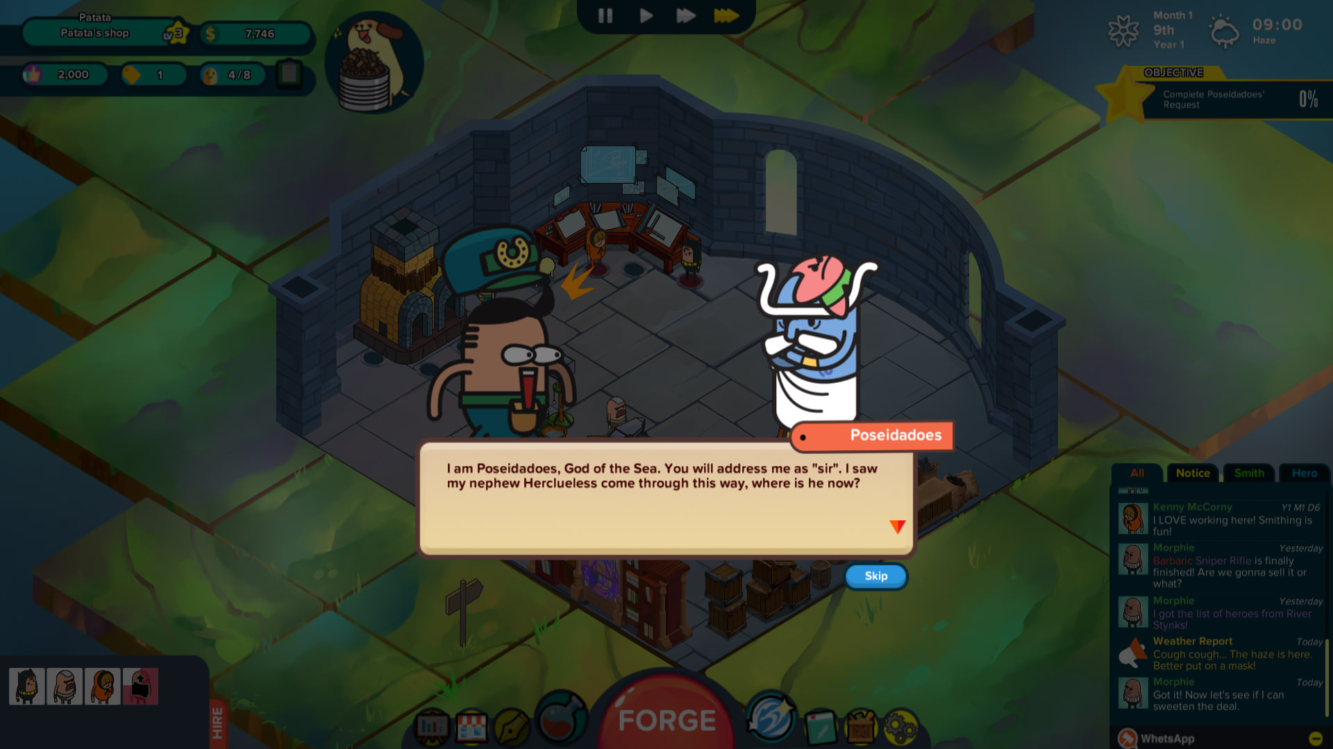 Holy Potatoes! A Weapon Shop?! - Spud Tales: Journey to Olympus screenshot