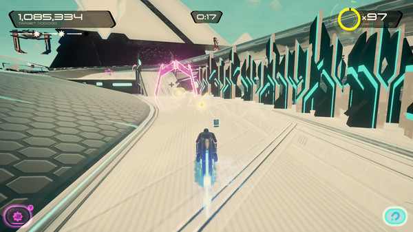 TRON RUN/r game for Linux 1