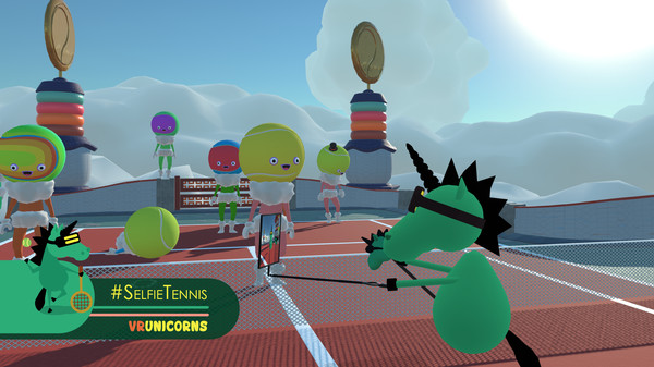 #SelfieTennis Steam