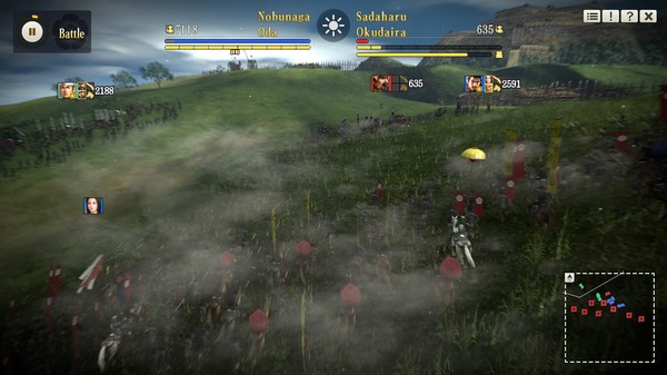 Скриншот из NOBUNAGA'S AMBITION: SoI - Scenario 1