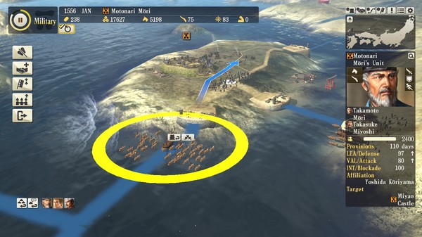 Скриншот из NOBUNAGA'S AMBITION: SoI - Scenario 6
