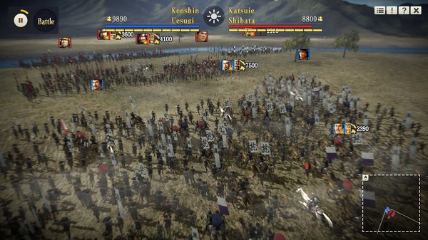 Скриншот из NOBUNAGA'S AMBITION: SoI - Scenario 7