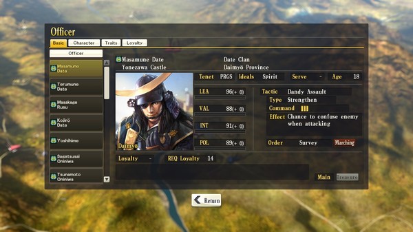 Скриншот из NOBUNAGA'S AMBITION: SoI - Scenario 8