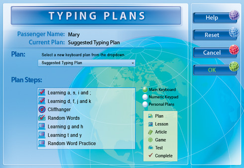 Скриншот из Typing Instructor Platinum 21