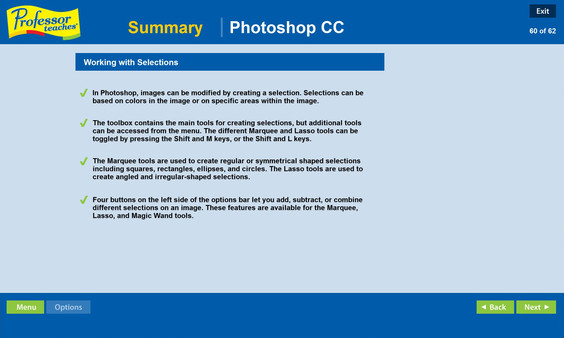 Скриншот из Professor Teaches Photoshop Creative Cloud
