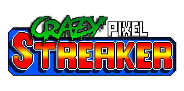 Crazy Pixel Streaker Logo