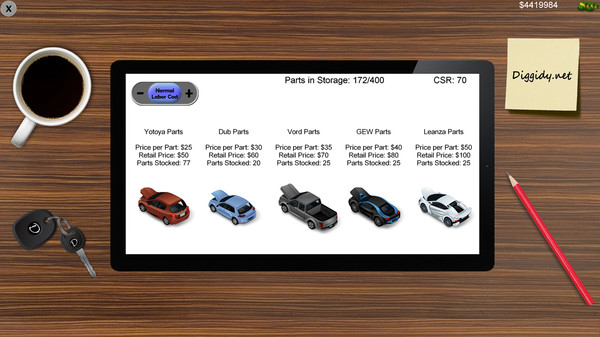 Auto Dealership Tycoon recommended requirements