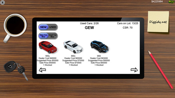 Auto Dealership Tycoon PC requirements