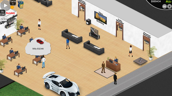 Скриншот из Auto Dealership Tycoon